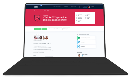 Notibook html e css
